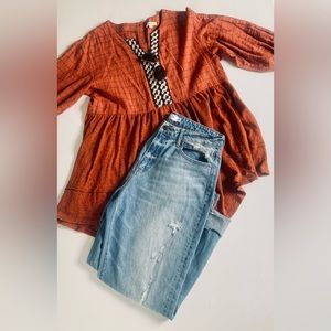 piper and scoot/oddy  auburn tunic